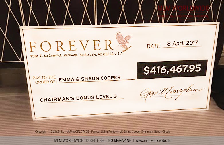 Forever-Living-Products-UK-Emma-Cooper-Chairmans-Bonus-Check