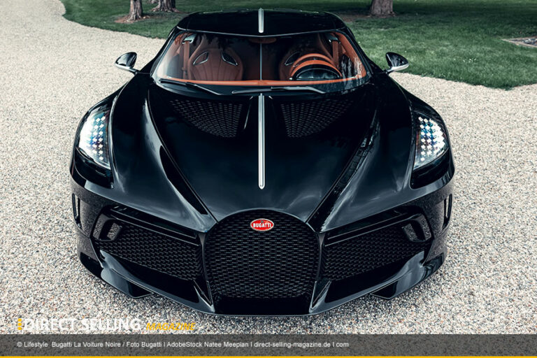 Für Multi-Millionäre: Bugatti La Voiture Noire für 11 Millionen Euro