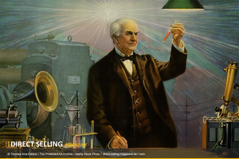 Thomas Alva Edison hat mit seinen Erfindungen die Welt verändert