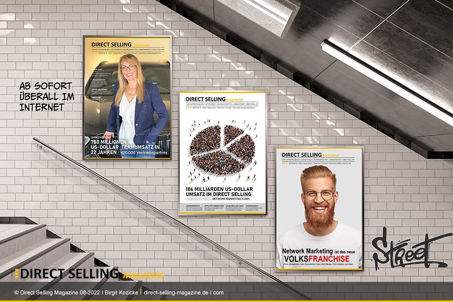 Direct Selling Magazine 08-2022: Success-Story Birgit Kozicke