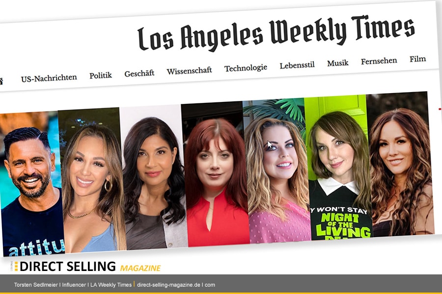 Torsten Sedlmeier auf Top-Influencer-Liste der Los Angeles Weekly Times erwähnt