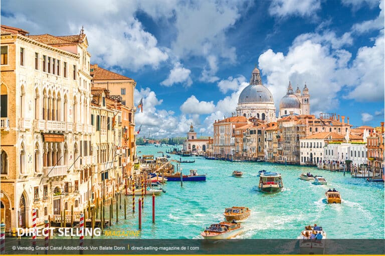 Mit Venedig verbindet man Brücken, Gondeln, Canale Grande, Marco Polo und den Rialto-Markt
