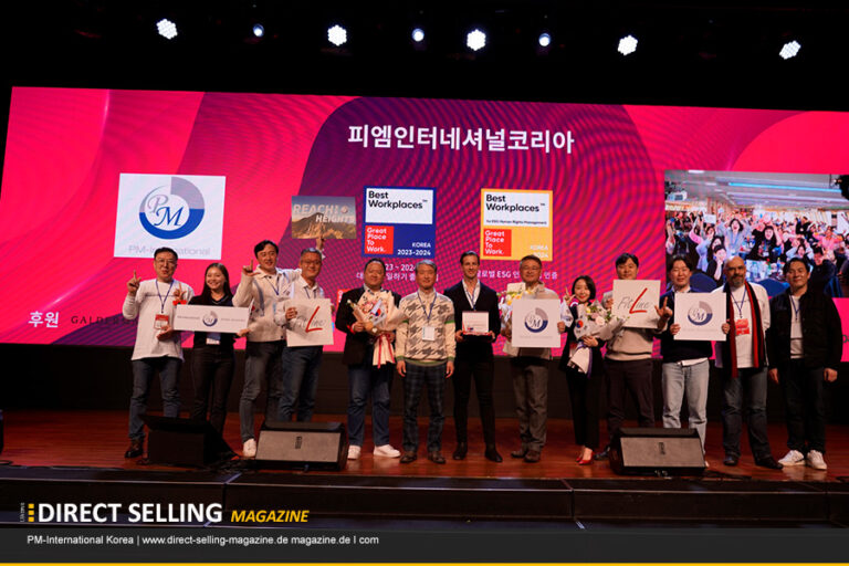 PM-International Korea erhält „Great Place To Work Korea 2023“-Auszeichnung