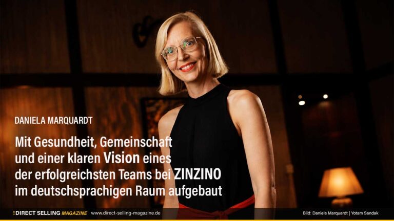 Daniela Marquardt: Mit Gesundheit, Gemeinschaft und einer klaren Vision eines der erfolgreichsten Teams bei ZINZINO im deutschsprachigen Raum aufgebaut