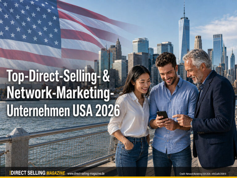 Das sind die führenden Direktvertriebs- und Network-Marketing-Unternehmen laut DSN 100 2026 aus den USA
